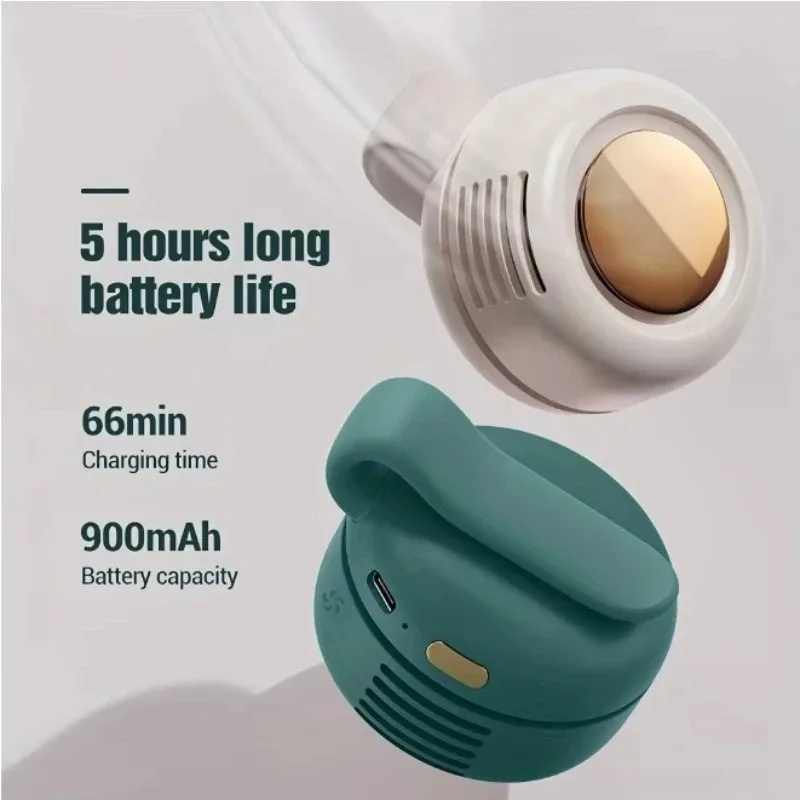 Oscillating Fan Clip - Portable Mini Bladeless Fan 3 Speed