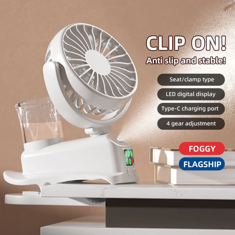 Refrigerating Clip Spray Fan R - Oscillating Fan Clip review and price