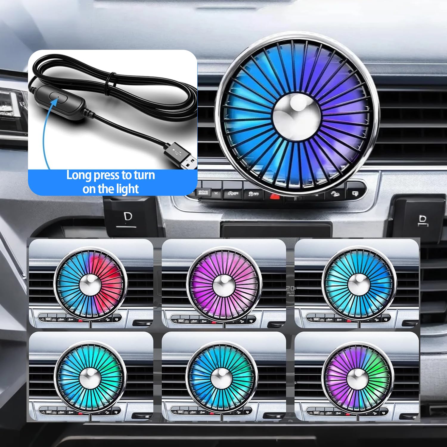 2026 New Upgrade USB Car Fan F - Oscillating Fan Clip review and price