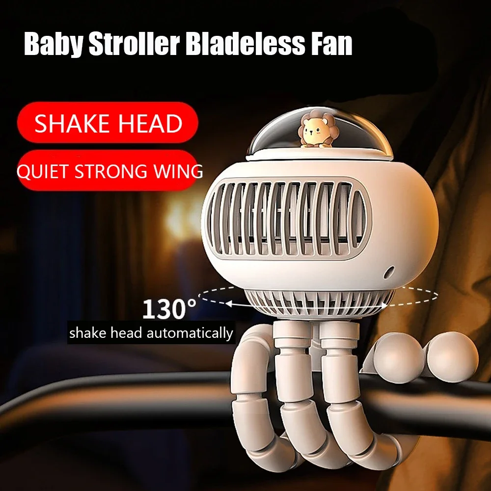 Mini Stroller Fan, Automatic O - Oscillating Fan Clip review and price