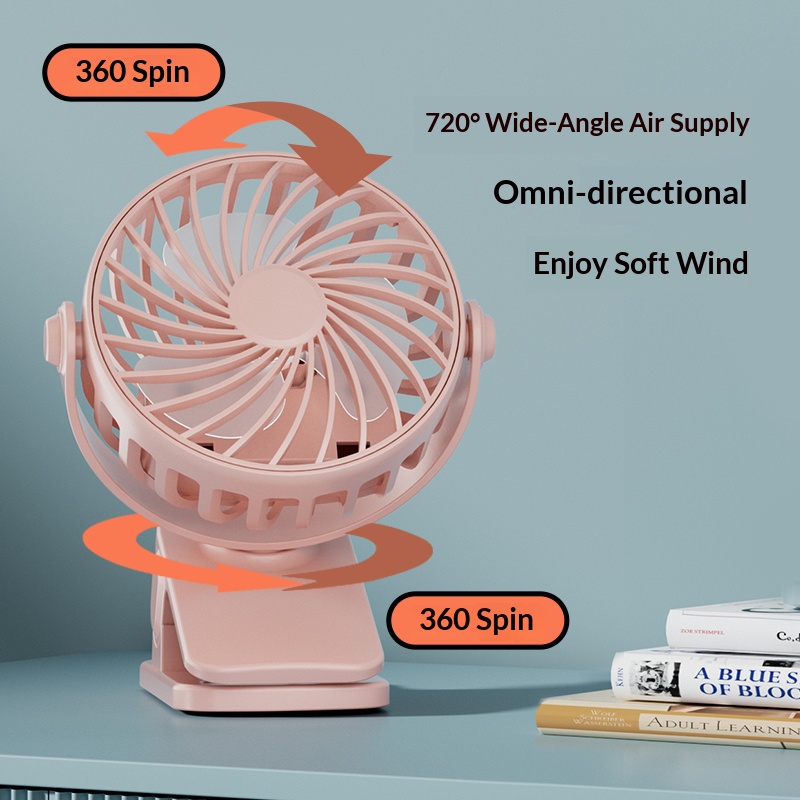 USB Charged Clip Fan Mini Cool - Oscillating Fan Clip review and price