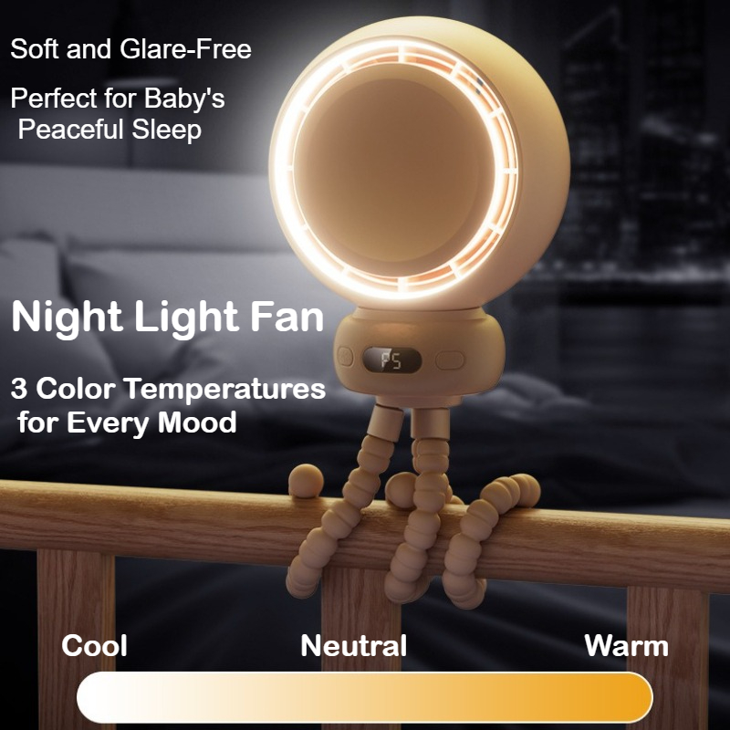 Octopus Stroller Fan - Auto-Os - Oscillating Fan Clip review and price