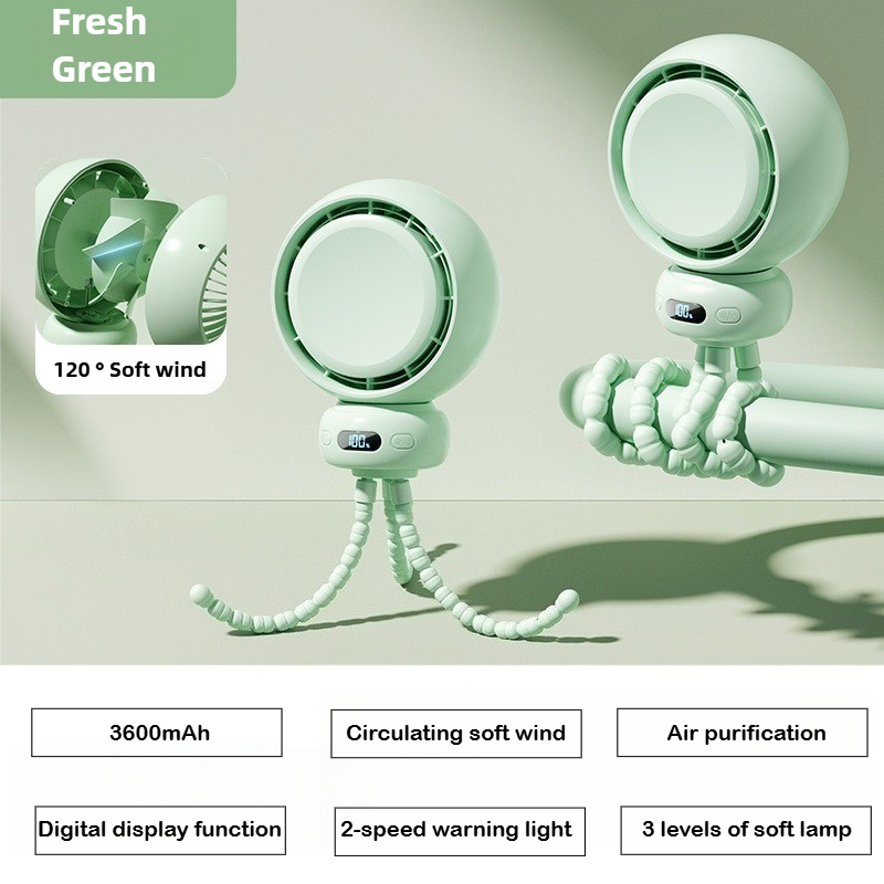Octopus Stroller Fan - Auto-Os - Oscillating Fan Clip review and price
